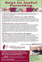 The Parenting Centre Advertorial 27 May 15th